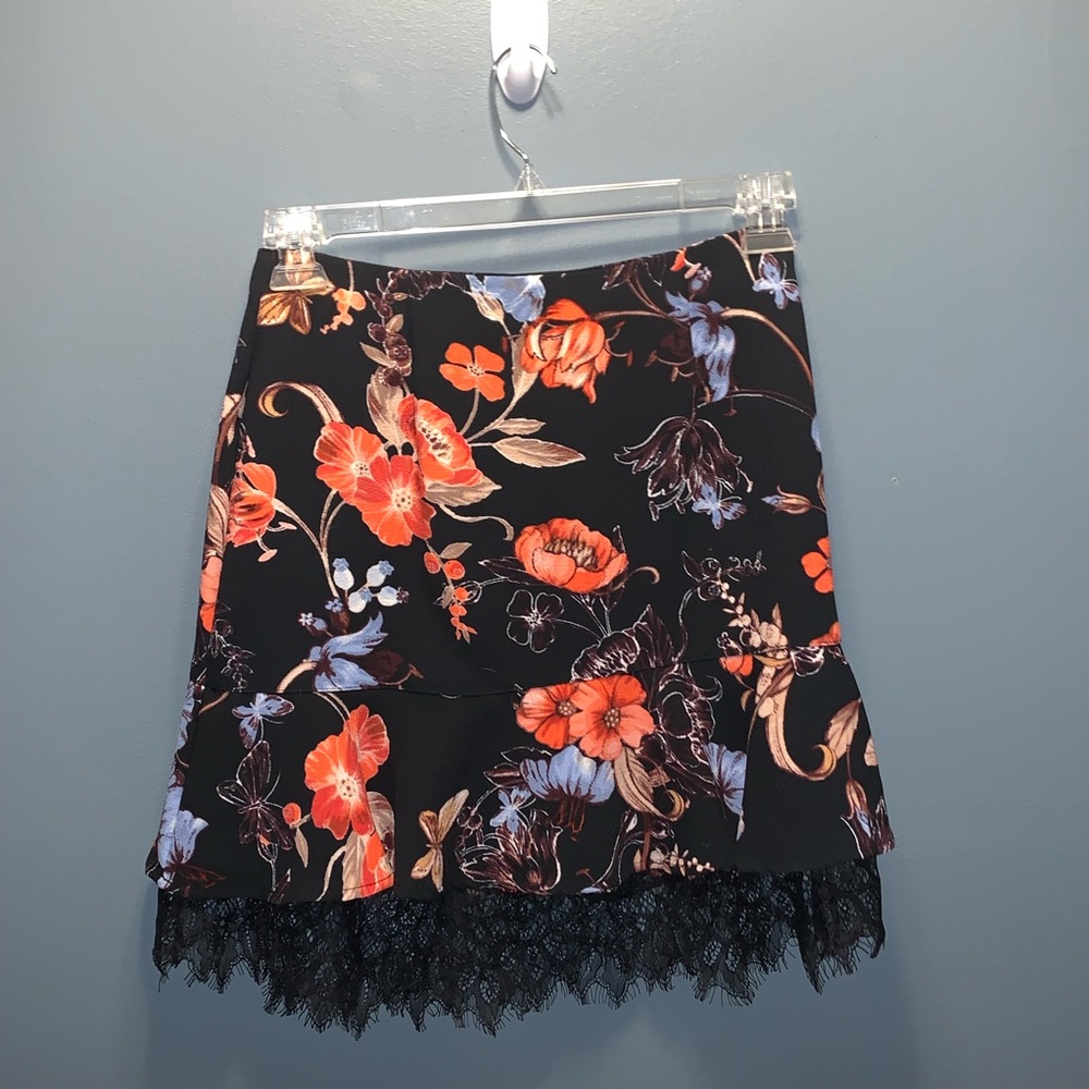 Floral skirt